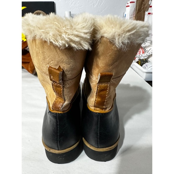 JBU Memory Foam by Jambu Winter Boots Faux Fur Size 8M - Picture 5 of 6